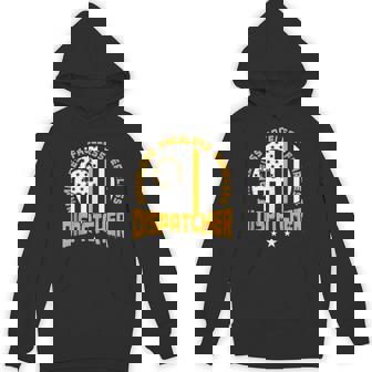 911 Dispatcher Nameless Faceless Fearless Thin Yellow Line Tank Top Unisex Hoodie - Monsterry