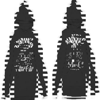 Abandoned Wives Football Club Hello Football Season Game Day Hoodie | Mazezy