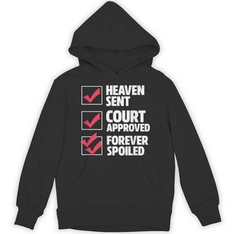Adoption Gotcha Foster Family Heaven Sent Court Approved Unisex Hoodie - Monsterry
