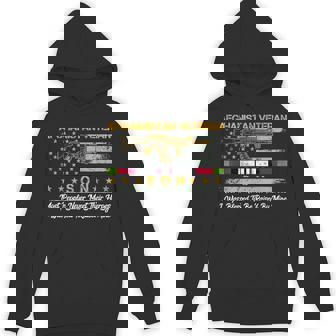 Afghanistan Veteran Son Afghanistan War Military Veteran Unisex Hoodie - Monsterry