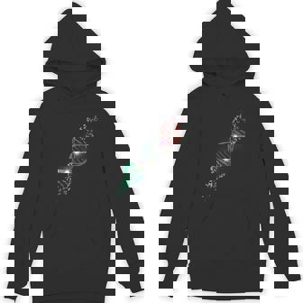 African DNA Pan African Flag Shattered DNA Strand T-Shirt Unisex Hoodie - Monsterry