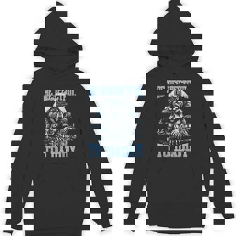 Alpha Wolf Be Respectful To Daddy Meme Cringe Hoodie | Mazezy