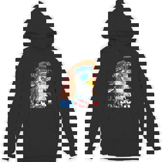 America Eagle 4th Of July Mullet American Flag Usa Patriotic Unisex Hoodie - Monsterry