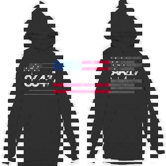 Anti Trump Impeach 47 8647 86 47 47Th President Us Flag Hoodie | Mazezy