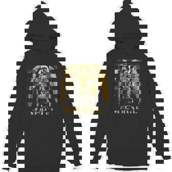 Archangel Catholic Religion Christianity Guardian Angel Hoodie - Monsterry