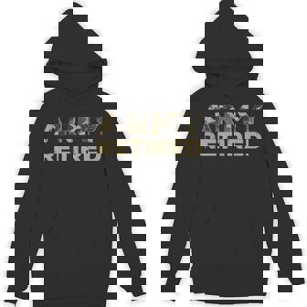Army Retired Military US Army Retirement Veteran Hoodie - Seseable