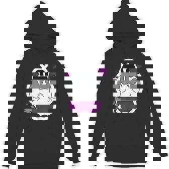 Asexual Furry Paw LGBTQ Month Gay Rights Pride Unisex Hoodie - Monsterry
