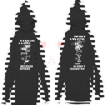 Attacker Because Midfielder Need Heroes Lacrosse Player Men Unisex Hoodie - Monsterry