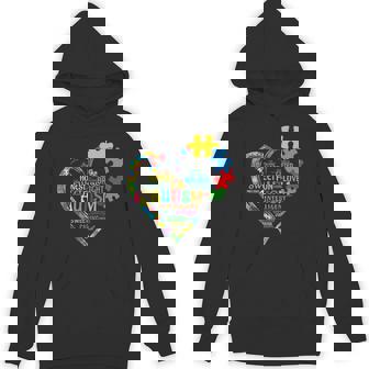 Autism Heart Autism Awareness Hoodie - Monsterry