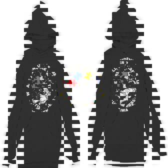 Autism We Are All Under The Same Stars Space Astronaut Hoodie - Thegiftio UK