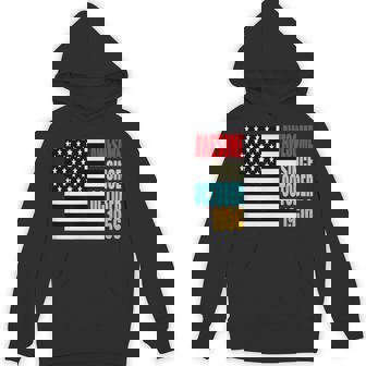 Awesome Since October 1956 Birthday USA Flag Retro Unisex Hoodie - Monsterry
