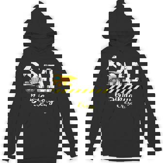 B-Day Party Dad Birthday Crew Construction Birthday Party Unisex Hoodie - Monsterry