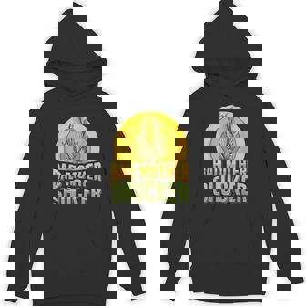 Bad Mother Shucker Pun For a Corn Cob Farmer Unisex Hoodie - Monsterry