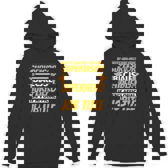 BAKERY-MACHINE-MECHANIC SUPERVISOR Humor Unisex Hoodie - Monsterry