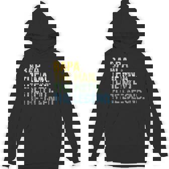 Bapa Man Myth Legend For Dad Papa Father Hoodie - Seseable