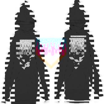 Baseball Drip Boys Home Plate Ice Cream Sport Players & Fans Hoodie | Mazezy