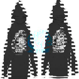 Baseball Drip Ice Cream Sprinkles Baseball Glove Hoodie | Mazezy