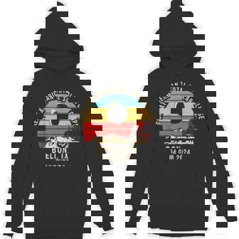 Belton TX Texas Total Solar Eclipse 2024 Unisex Hoodie - Monsterry