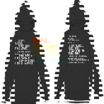 Bepa The One Only Legend Fathers Day For Grandpa Bepa Hoodie - Seseable