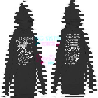 Big Sister Of The Birthday Sweetie Candy Bday Party Sis Unisex Hoodie - Monsterry