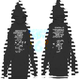 Birthday Boy 6Th Matching Hedgehog Party Hoodie - Thegiftio UK