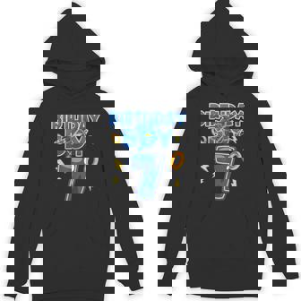 Birthday Boy 7Th Matching Hedgehog Party Hoodie - Thegiftio UK