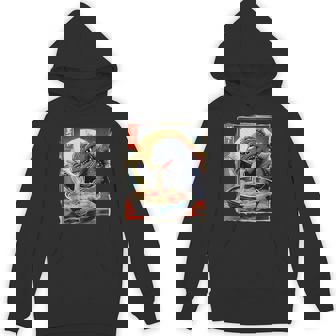 Birthday Kaiju Eating Ramen Japanese Monster Lover Hoodie - Thegiftio