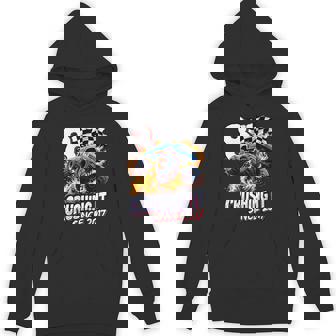 Birthday Monster Truck 8 Year Old Boys 8Th Party Born 2017 Hoodie - Monsterry