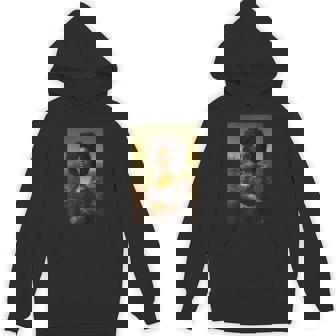 Black Mona Lisa Afro African American Black History Month Hoodie - Monsterry