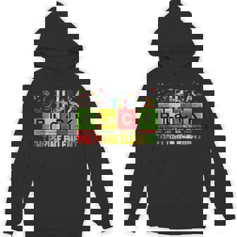 Black Prime Element Black History Month Periodic Table Hoodie - Thegiftio