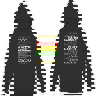 Black History Month Honoring Past Inspiring Future African Hoodie - Seseable