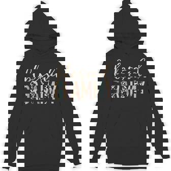 Blessed Grammy Cute Leopard Print Hoodie - Thegiftio UK