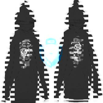 Blue Lions Salty Wearing Hat Salty Cool Lions Strong Lions Hoodie - Thegiftio