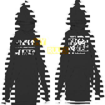 My Boat My Rules Sailboat Sail Boating Captain Sailing Yacht Unisex Hoodie - Monsterry