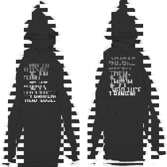 Bonus Dad The Man The Myth The Bad Influence For Dad Hoodie | Mazezy