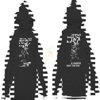 Boot Cowboy Western Cowgirl Linedance Where Them Fans At Hoodie - Seseable