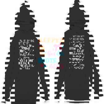 Boots Or Bows Gender Keeper Of The Gender Reveal Outfit Hoodie - Seseable