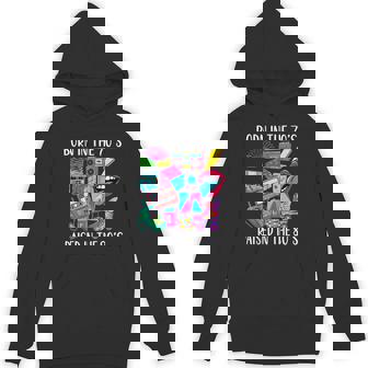 Born In The 70'S Raised In The 80'S & 1980S Vintage Hoodie - Thegiftio UK