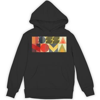 Bossa Nova Brasil Jazz Music Vintage Typography Hoodie - Thegiftio UK