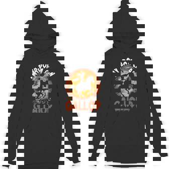 My Broom Can Gallop Witch Riding A Horse Halloween Premium Unisex Hoodie - Monsterry