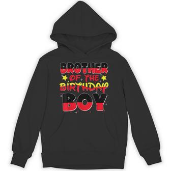 Brother Of The Birthday Boy Family Party Decorations Hoodie - Thegiftio UK