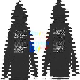 Brother Of The Birthday Boy Hedgehog Family Party Hoodie - Thegiftio UK