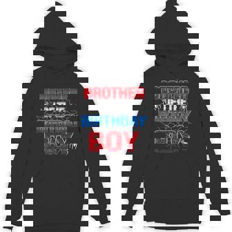 Brother Of The Birthday Boy Matching Spider Family Party Hoodie | Mazezy