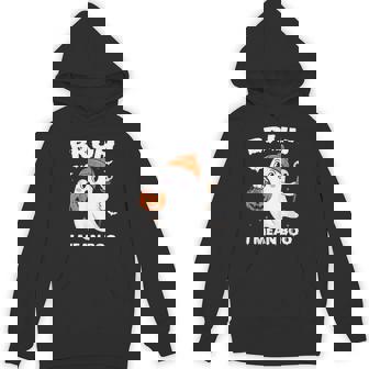 Bruh Ghost Halloween Shirt Boo Pumpkin Boys Kids Toddler Unisex Hoodie - Monsterry