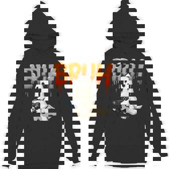 Bruh Halloween Gaming Ghost Boys Kids Gamer Spooky Unisex Hoodie - Monsterry