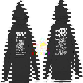 Bruh Its My Birthday Master Builder Dabbing Blocks Bricks Hoodie - Monsterry