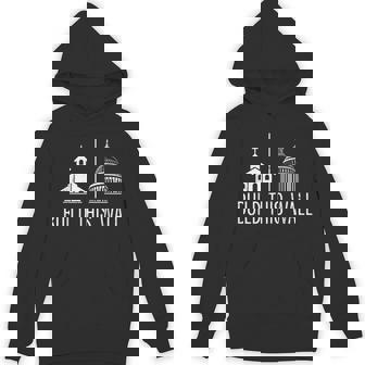 Build This Wall Separation Of Church And State Hoodie - Monsterry
