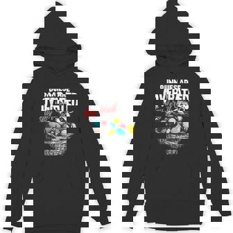 Bunnies Are Overrated Stay Feral Raccoon In Eggs Basket Hoodie | Mazezy