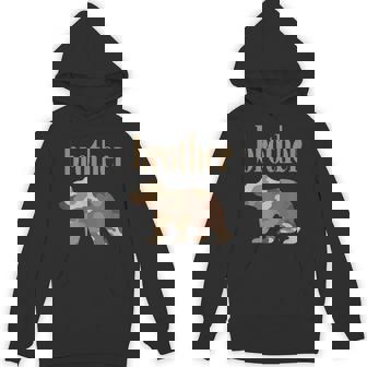 Camo Brother Bear Matching Family Bear Brown Brother Bear Unisex Hoodie - Monsterry