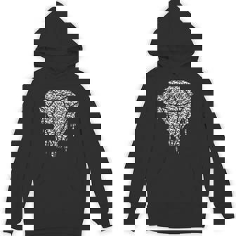 Camo Melting Crying Diamond Unisex Hoodie - Monsterry
